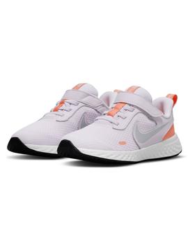 Zapatilla Nike Revolution Coral Niña