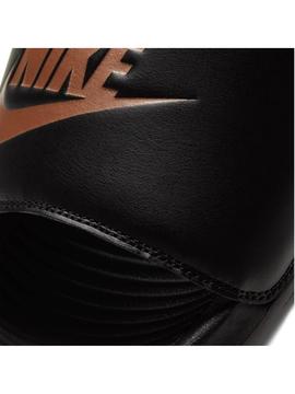 Chancla Nike Victori One Negro/Bronce