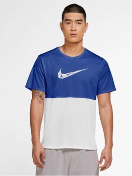 Camiseta Nike Tecnica Azulon/Blanco Hombre