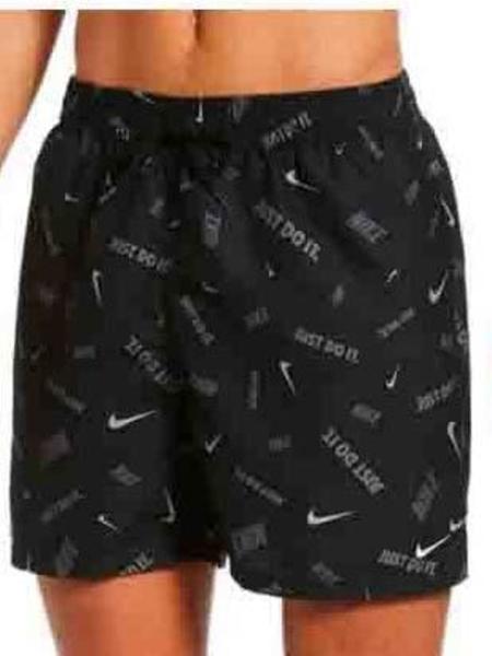 Pionero sobras borroso Bañador Nike Logos Negro Hombre