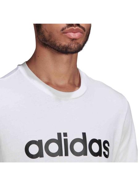 Camiseta Adidas Blanca Letras