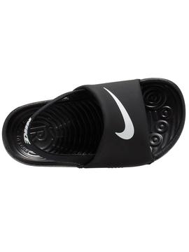 Chancla Nike Kawa Negro/Bco Bebe