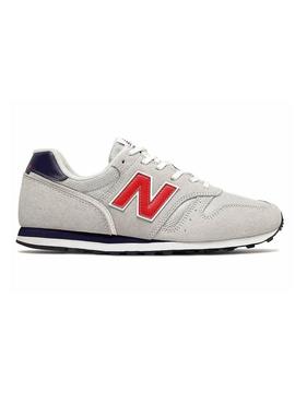 Zapatilla New Balance 373 Beige/Rojo Hombre
