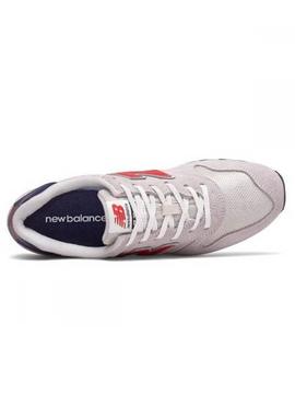 Zapatilla New Balance 373 Beige/Rojo Hombre