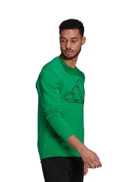 Sudadera Adidas Verde Hombre