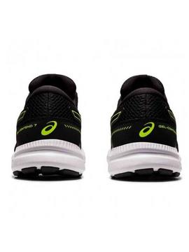 Zapatilla Asics Gel Contend 7 Negro Verde Hombre