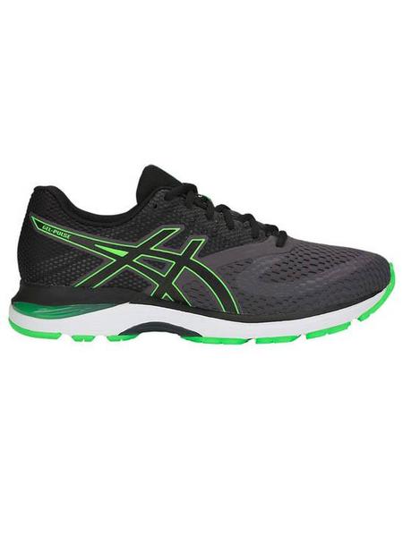 Monarquía Perseguir su Zapatilla Asics GEL-PULSE 10 Negro/Verde Hombre