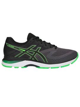 Zapatilla Asics GEL-PULSE 10 Negro/Verde Hombre