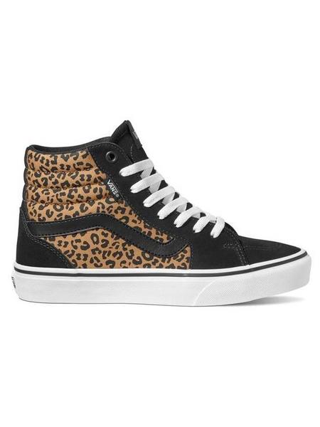 tela Puntualidad Personificación Botin Vans Filmore Hi Cheetah Negro/Print