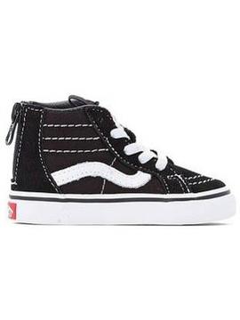 Botin Vans Flimore Hi Zip Negro Bebe