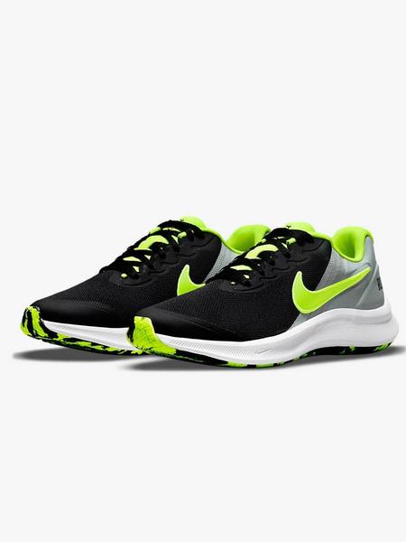 Zapatillas Nike Star Negro/Fluor