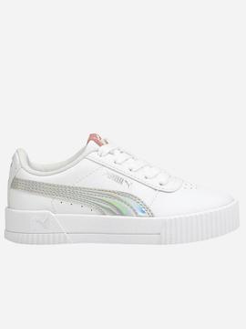 Zapatilla Puma Carina Rainbow Blanco Ni a