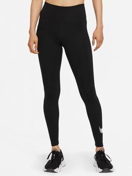 Malla Nike Negra Logo Blanco Mujer