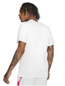 Camiseta Nike Jordan Blanco Hombre
