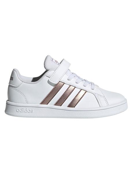 Gran engaño amplio En segundo lugar Zapatilla Adidas Grand Court Bco/Cobre Niña