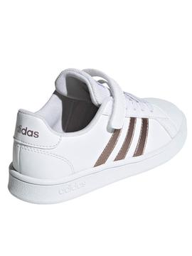 Zapatilla Adidas Grand Bco/Cobre