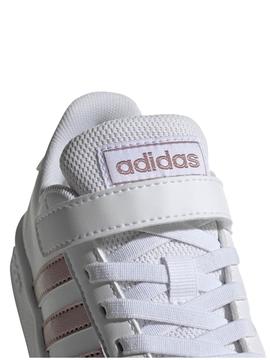 Gran engaño amplio En segundo lugar Zapatilla Adidas Grand Court Bco/Cobre Niña