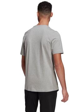 Camiseta Adidas Camo Gris Hombre