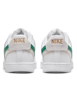 Zapatilla Nike Court Vision Prem Bco/Verde Hombre