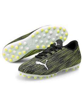 Botas Futbol Puma Negro/Fosforito Unisex