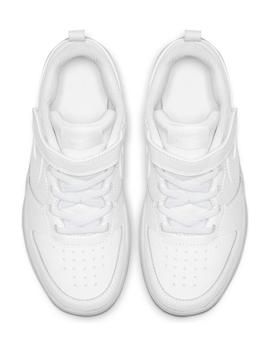 Zapatilla Nike Court Borough Blanco Niñ@