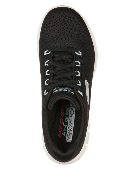 Zapatillas Skechers Waterproof Negro/Rosa