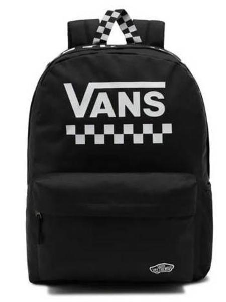 Mochila Street Sport Negra Cuadros Unisex