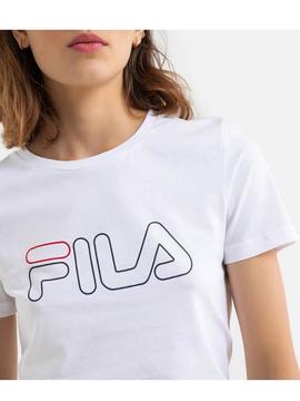 Camiseta Fila Blanco Mujer