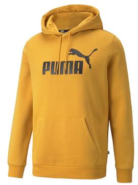 Sudadera Puma Hoodie Mostaza Hombre