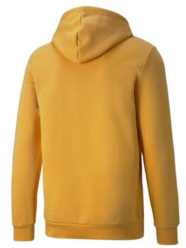 Sudadera Puma Hoodie Mostaza Hombre