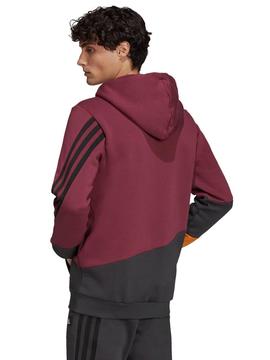 Sudadera Adidas Granate/Mostaza Hombre