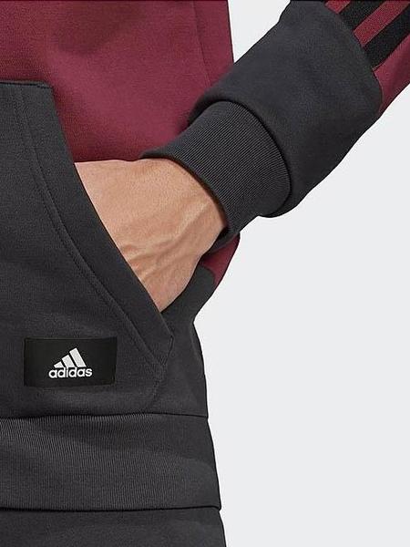 Sudadera Adidas Granate Mostaza Hombre
