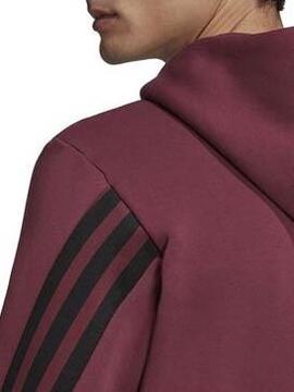 Sudadera Adidas Granate/Mostaza Hombre