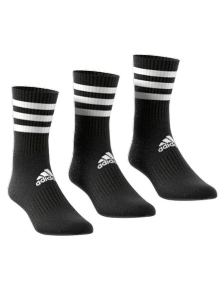 Calcetines Adidas Negros Rayas Blancas