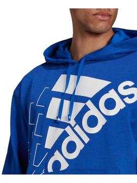 Sudadera Adidas Azul/Blanco Hombre