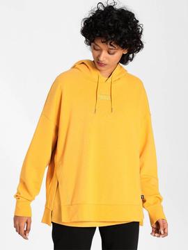 Sudadera Puma Mostaza Mujer