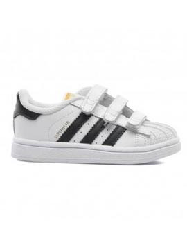 Zapatilla Adidas Superstar Foundation CF Bco/Negro