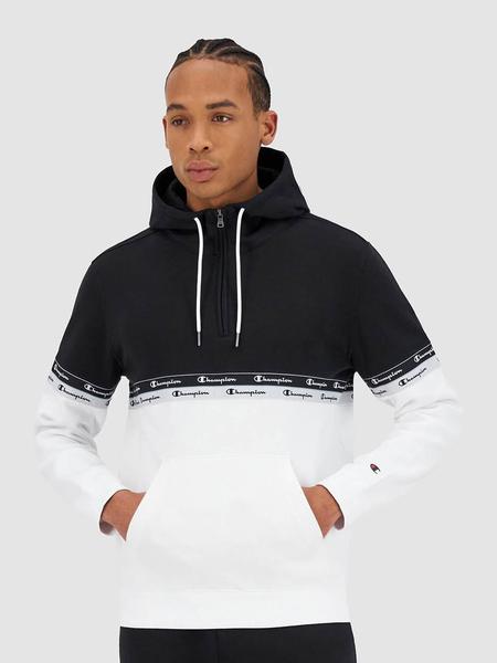 Sudadera hombre Championship IV blanco negro