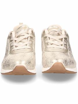 Zapatilla Skechers Sparkle Dorado Mujer