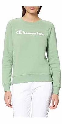 Sudadera Champion Verde Mujer