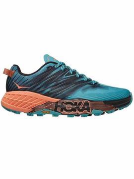 Zapatilla Hoka One One Speedgoat 4 Verde Mujer
