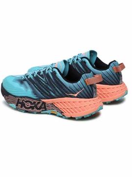 Zapatilla Hoka One One Speedgoat 4 Verde Mujer