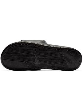 Chanclas Nike Benassi Negro/Blanco Hombre