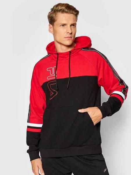 salvar grabadora Comercio Sudadera Fila Rojo/Negro Hombre