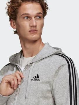 Chaqueta Adidas 3S Gris Hombre