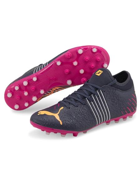 Bota Futbol Puma Future Negro/Morado