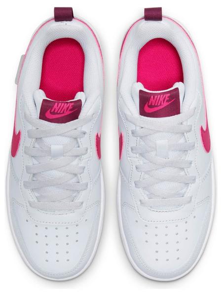 Zapatilla Nike Court Borough Gris Fucsia Mujer