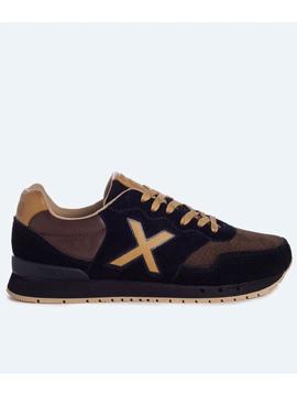 Zapatilla Munich Dash Premium Negro/Marron