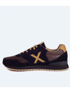 Zapatilla Munich Dash Premium Negro/Marron