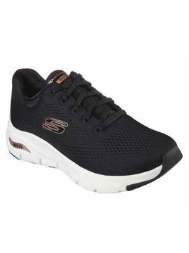 Zapatillas Skechers Arch Fit Negra Mujer